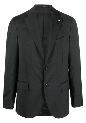 Lardini single-breasted blazer - Grey