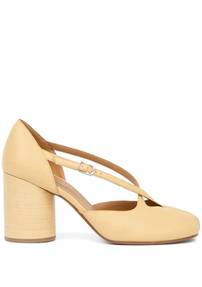 Maison Margiela 80mm Tabi Straps pumps - Neutrals