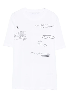 Patrizia Pepe graphic-print T-shirt - White