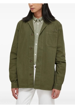 Les Deux logo-embroidered shirt - Green