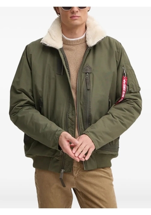 Alpha Industries DA-3 faux fur-collar jacket - Green