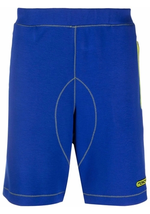 Moschino logo-print track shorts - Purple