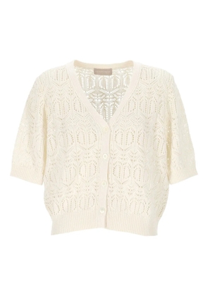 Hemisphere buttoned cardigan - Neutrals