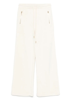 TWINSET cotton track trousers - Neutrals