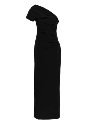 16Arlington Reatta one-shoulder gown - Black