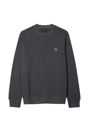 MPS zebra-embroidered sweatshirt - Grey
