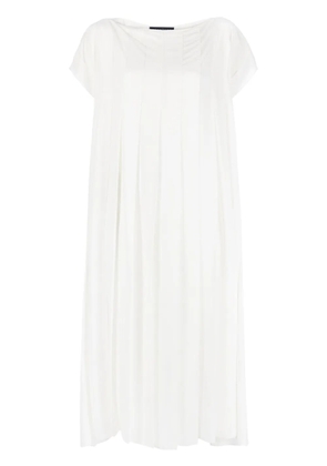 Gianluca Capannolo pleated midi dress - Neutrals