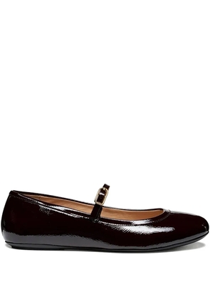 Geox Palmaria buckle strap ballet flats - Brown