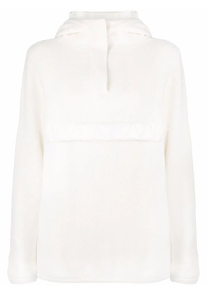 CORTE DI KEL oversized cashmere hoodie - Neutrals