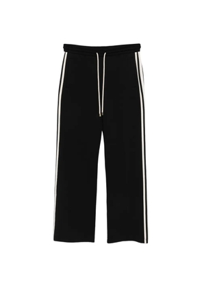'S Max Mara stripe-detail trousers - Black