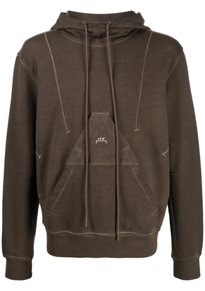 A-COLD-WALL* x Diesel Red Tag logo hoodie - Brown