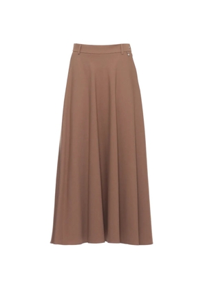 Herno belt loops slit skirt - Neutrals