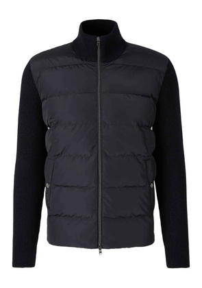 Herno round neck ribbed sweater - Black