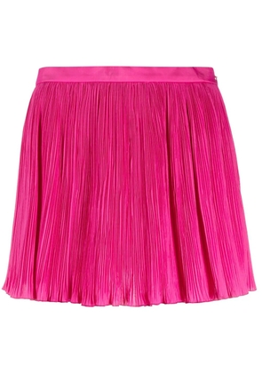 RED Valentino flared pleated shorts - Pink
