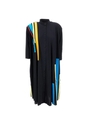 Irie' striped-detail mini dress - Black