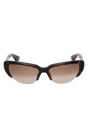 Alexander McQueen Eyewear tinted-lenses sunglasses - Brown