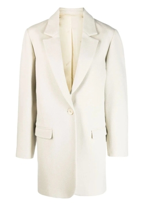 ISABEL MARANT Jilinka single-breasted coat - Neutrals