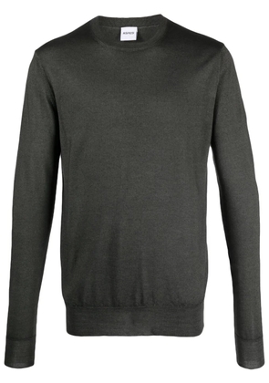ASPESI crew neck mélange-effect jumper - Grey