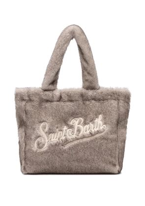 MC2 Saint Barth faux-fur tote bag - Grey