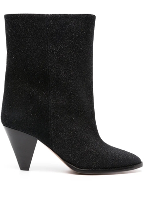 ISABEL MARANT Rouxa suede 85mm boots - Black
