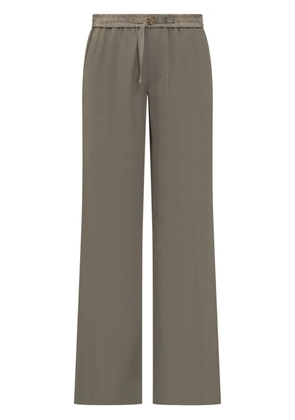 AMI Paris elasticated trousers - Grey