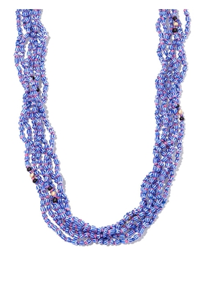 Marie Lichtenberg 9kt yellow gold beaded necklace