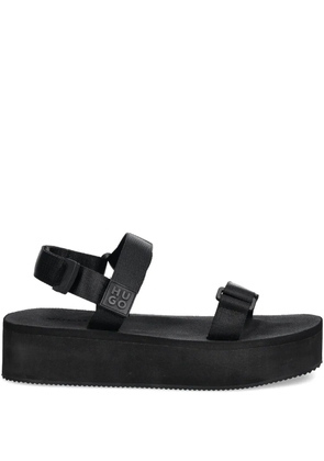 HUGO platform strap sandals - Black