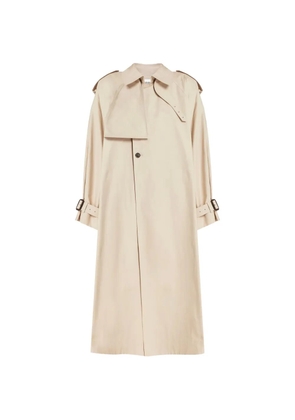 Saint Laurent double-breasted coat - Neutrals