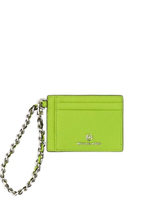 Michael Michael Kors chain-detail card wallet - Green