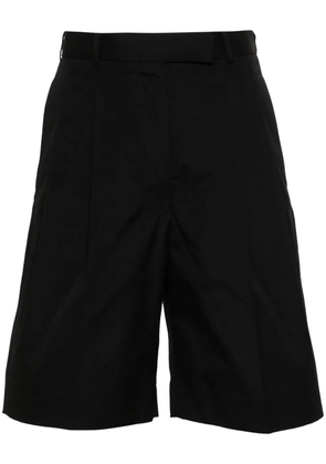 Thom Browne high-waisted double-pleat shorts - Black