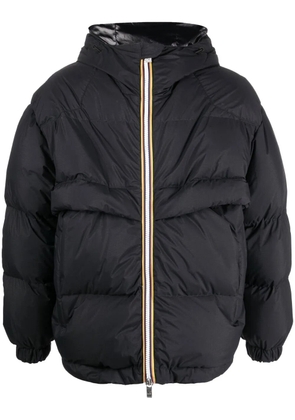 K-Way R&D zip-up padded coat - Black