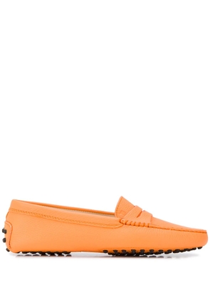 Tod's driving loafers - Orange