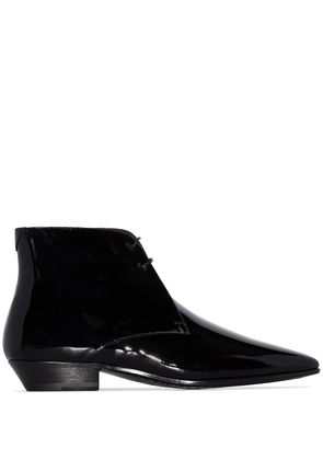 Saint Laurent Jonas 25mm ankle boots - Black
