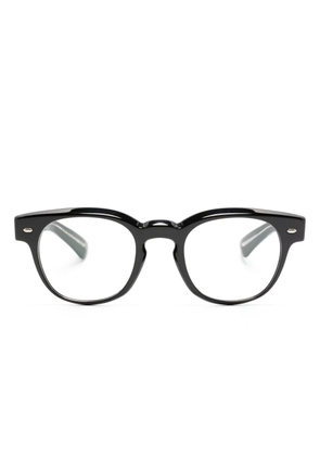 Oliver Peoples round-frame glasses - Black