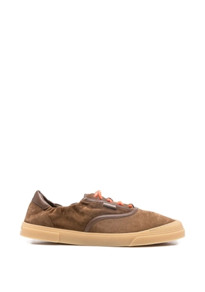 Moncler leisure low top sneakers - Brown