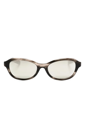 FLATLIST Priest oval-frame sunglasses - Grey