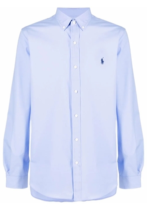 Polo Ralph Lauren long-sleeve buttoned collar shirt - Blue