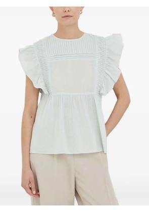 Day Birger Et Mikkelsen ruffled blouse - Green