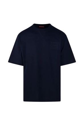 Gucci patch T-shirt - Blue