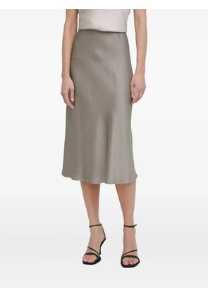 Drykorn high-waist midi skirt - Green