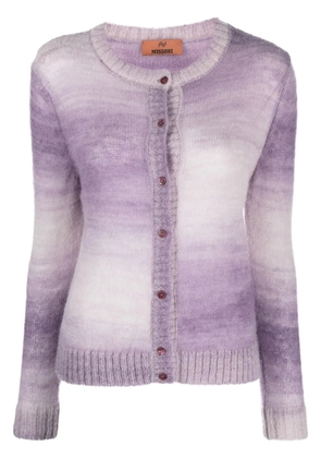 Missoni alpaca-blend cardigan - Purple