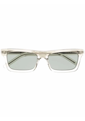Saint Laurent Eyewear square-frame sunglasses - Neutrals