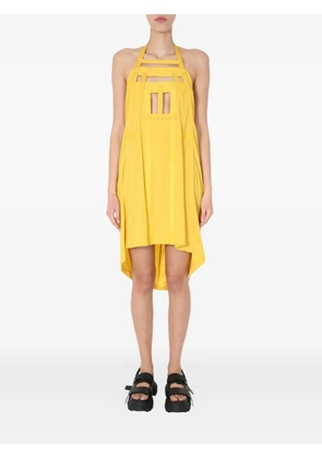 Rick Owens sleeveless mini dress - Yellow