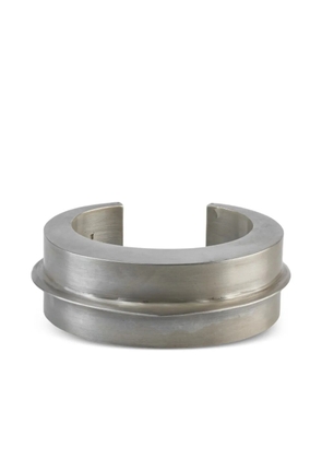 Parts of Four sterling silver Crescent Folded bracelet