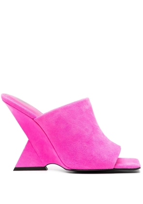 The Attico 105mm Cheope sandals - Pink