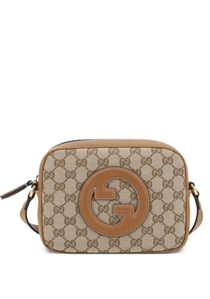 Gucci Interlocking G shoulder bag - Neutrals