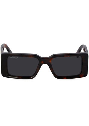 Off-White Eyewear Milano tortoiseshell-effect tinted sunglasses - Brown