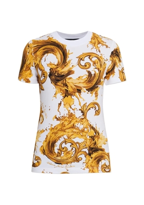 Versace Jeans Couture patterned T-shirt - Yellow