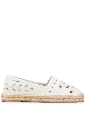 RED(V) Red-Eden espadrilles - White