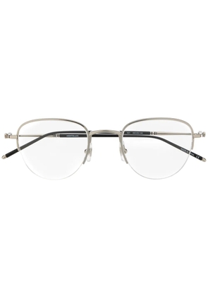 Montblanc round frame glasses - Silver